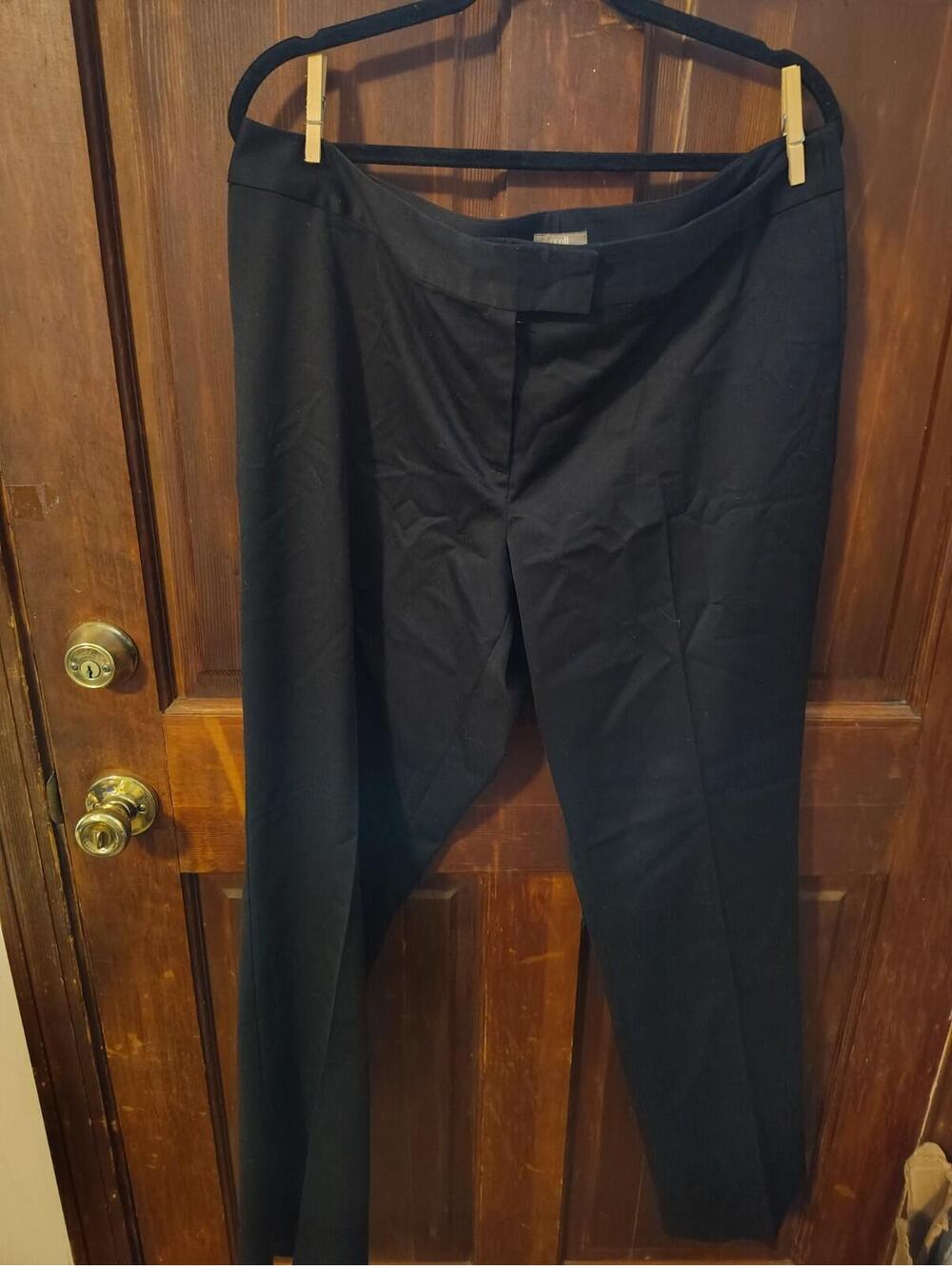 J. Jill Black Carer Work Pants Size 16